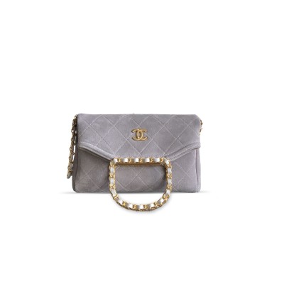 CHANEL SMALL CLASSIC FLAP BAG (24.5*17*6.5cm)